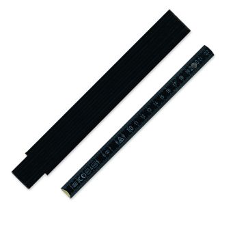 Hultafors 3500 Zollstock 2m in schwarz