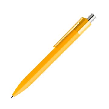Prodir DS4 Soft Touch PRR Push Kugelschreiber mit verchromtem Metalldrücker