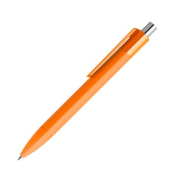 Prodir DS4 Soft Touch PRR Push Kugelschreiber mit verchromtem Metalldrücker