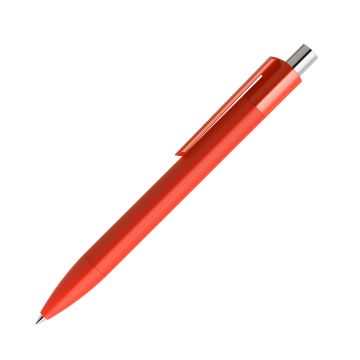 Prodir DS4 Soft Touch PRR Push Kugelschreiber mit verchromtem Metalldrücker