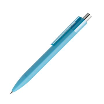 Prodir DS4 Soft Touch PRR Push Kugelschreiber mit verchromtem Metalldrücker