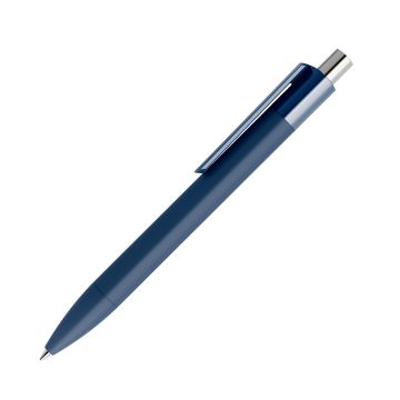 Prodir DS4 Soft Touch PRR Push Kugelschreiber mit verchromtem Metalldrücker