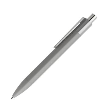 Prodir DS4 Soft Touch PRR Push Kugelschreiber mit verchromtem Metalldrücker