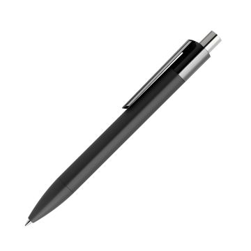Prodir DS4 Soft Touch PRR Push Kugelschreiber mit verchromtem Metalldrücker