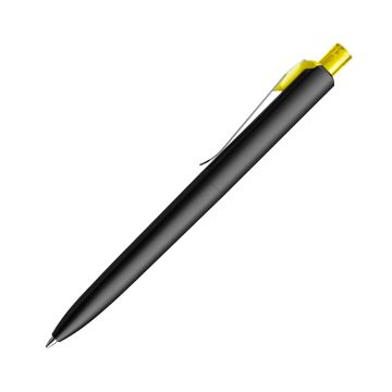 Prodir DS8 PSM Push Kugelschreiber schwarz matt mit Standardmetallclip