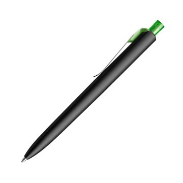 Prodir DS8 PSM Push Kugelschreiber schwarz matt mit Standardmetallclip