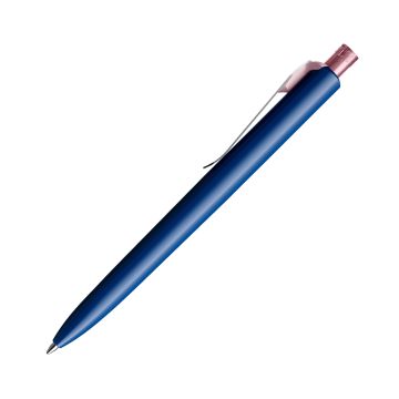 Prodir DS8 PSM Push Kugelschreiber blau poliert mit Standardmetallclip