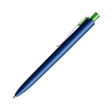 Prodir DS8 PSM Push Kugelschreiber blau poliert mit Standardmetallclip