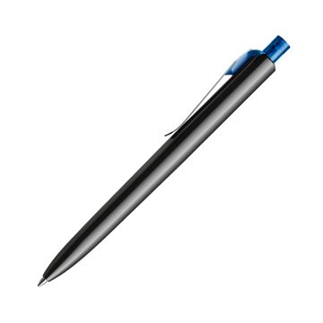 Prodir DS8 PSM Push Kugelschreiber schwarz poliert mit Standardmetallclip