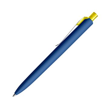 Prodir DS8 PSR Soft Touch Kugelschreiber blau mit Standardmetallclip