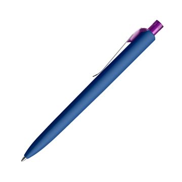 Prodir DS8 PSR Soft Touch Kugelschreiber blau mit Standardmetallclip