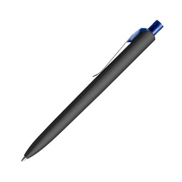 Prodir DS8 PSR Soft Touch Kugelschreiber schwarz mit Standardmetallclip