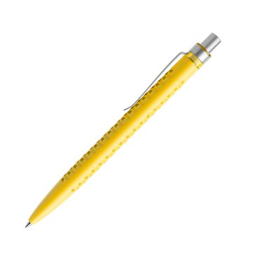 Prodir QS40 PMS Push Kugelschreiber matt mit Standardmetallclip und Metalldrücker