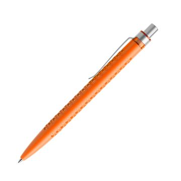 Prodir QS40 PMS Push Kugelschreiber matt mit Standardmetallclip und Metalldrücker