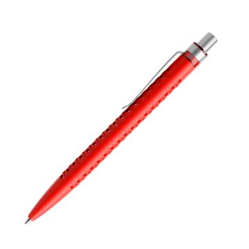 Prodir QS40 PMS Push Kugelschreiber matt mit Standardmetallclip und Metalldrücker