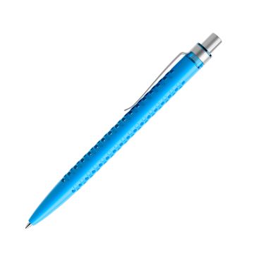 Prodir QS40 PMS Push Kugelschreiber matt mit Standardmetallclip und Metalldrücker