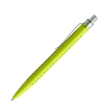 Prodir QS40 PMS Push Kugelschreiber matt mit Standardmetallclip und Metalldrücker