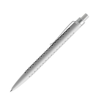 Prodir QS40 PMS Push Kugelschreiber matt mit Standardmetallclip