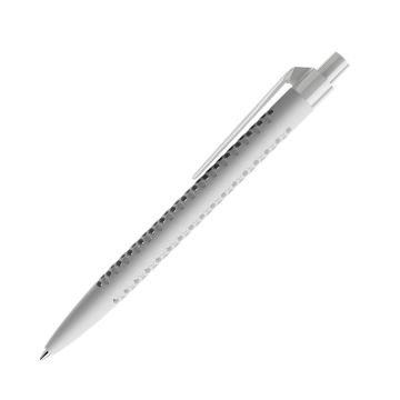 Prodir QS40 Soft Touch PRP Push Kugelschreiber mit Clip polished gerade