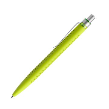 Prodir QS40 Soft Touch PRS Push Kugelschreiber mit Standardmetallclip und Metalldrücker