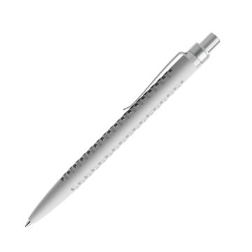 Prodir QS40 Soft Touch PRS Push Kugelschreiber mit Standardmetallclip und Metalldrücker