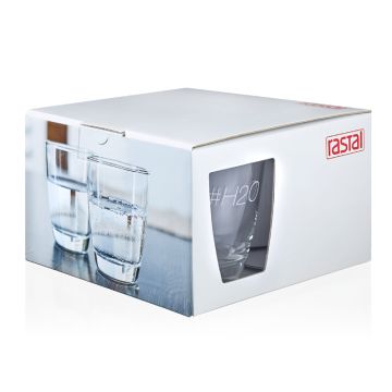 4er Set Rastal Tiara Glas 27 cl - Geschenkset