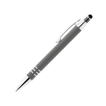 Alina Soft-Touch Metallkugelschreiber mit Stylus