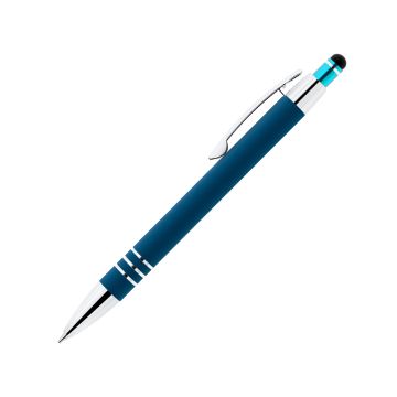 Alina Soft-Touch Metallkugelschreiber mit Stylus