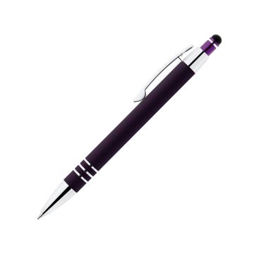 Alina Soft-Touch Metallkugelschreiber mit Stylus