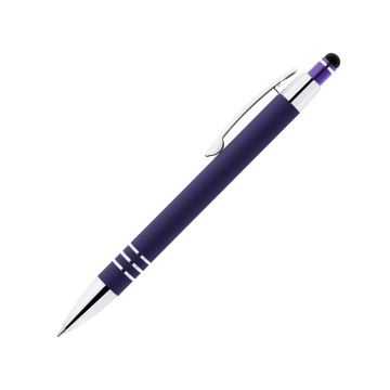 Alina Soft-Touch Metallkugelschreiber mit Stylus