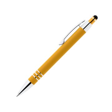 Alina Soft-Touch Metallkugelschreiber mit Stylus