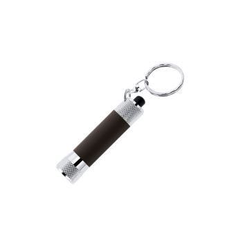 3-LED Taschenlampe mit gummiertem Finish