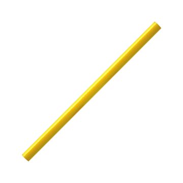 Zimmermannsbleistift 24cm eckig, ungespitzt in gelb