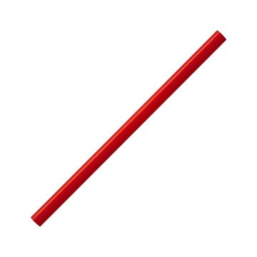 Zimmermannsbleistift 24cm oval, ungespitzt in rot