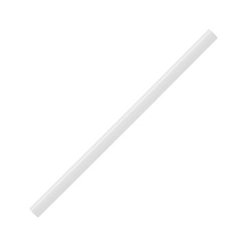 Steinhauerstift in weiß 24cm, oval, ungespitzt in weiß