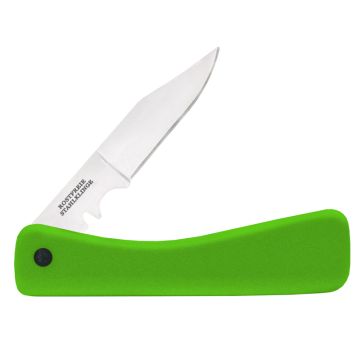 Handwerkermesser mit strukturiertem Griff in grün