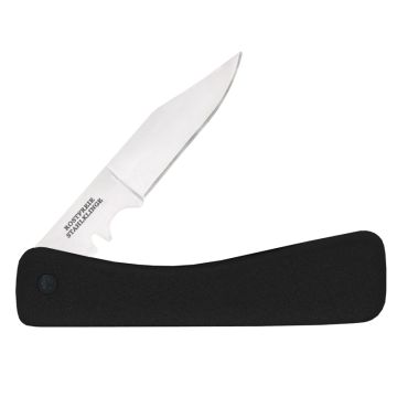 Handwerkermesser mit strukturiertem Griff in schwarz
