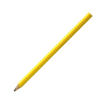 Zimmermannsbleistift 24cm eckig, gespitzt
