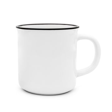 Retro Tasse Matilda 350ml weiß