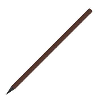 DesignbleistiftdreikantschwarzdurchgefärbtfarbigFSCdark brown