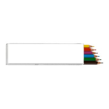 Staedtler Buntstift 6er Set lang, Kinder-Werbeartikel