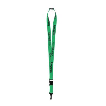 Schlüsselband - Lanyard mit J-Hook Kunststoffclip, Sicherheitsverschluss und Trennclip