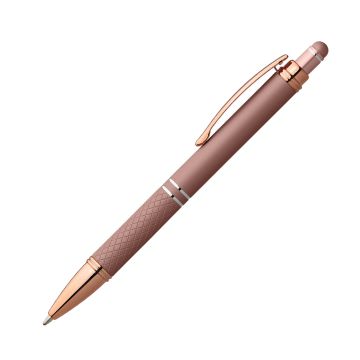 Diamond Soft Touch Kugelschreiber roségold mit Stylus light_pink