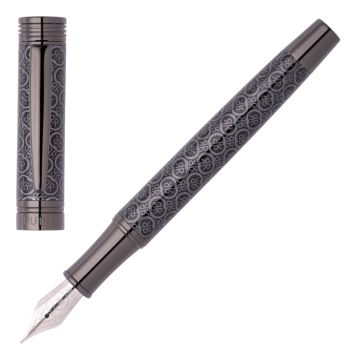Cerruti 1881 Füllfederhalter Logomania Grey