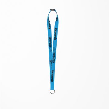Schlüsselband - Lanyard mit Stahlring und Sicherheitsverschluss