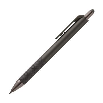 Miles Kugelschreiber monochrom mit Touchpen anthracite