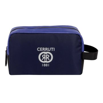 Cerruti 1881 Toilettentasche Brick Navy Bright Blue