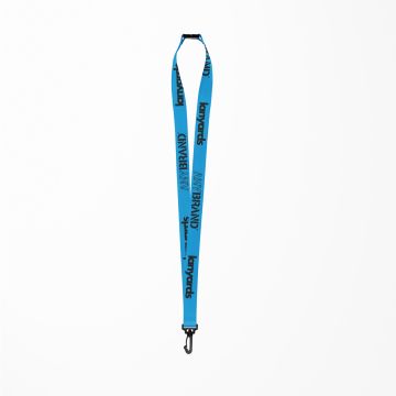 Schlüsselband - Lanyard mit J-Hook Kunststoffclip und Sicherheitsverschluss