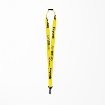 Schlüsselband - Lanyard mit J-Hook Kunststoffclip und Sicherheitsverschluss