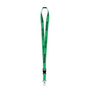 Schlüsselband - Lanyard mit Japan Hook Kunststoffclip, Sicherheitsverschluss und Trennclip